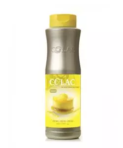 Cuajada de limón) lemon curd Colac